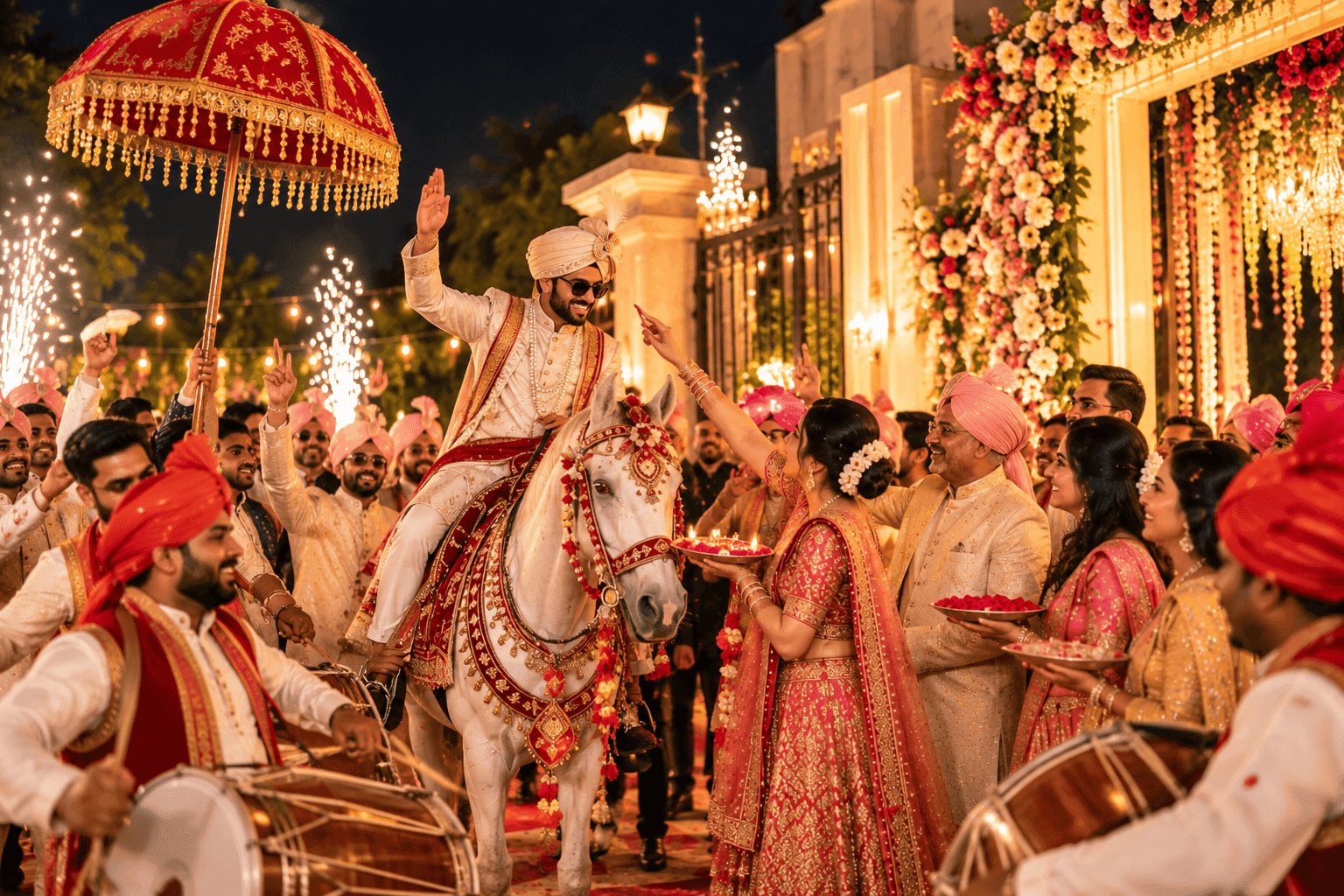 Baraat Welcome