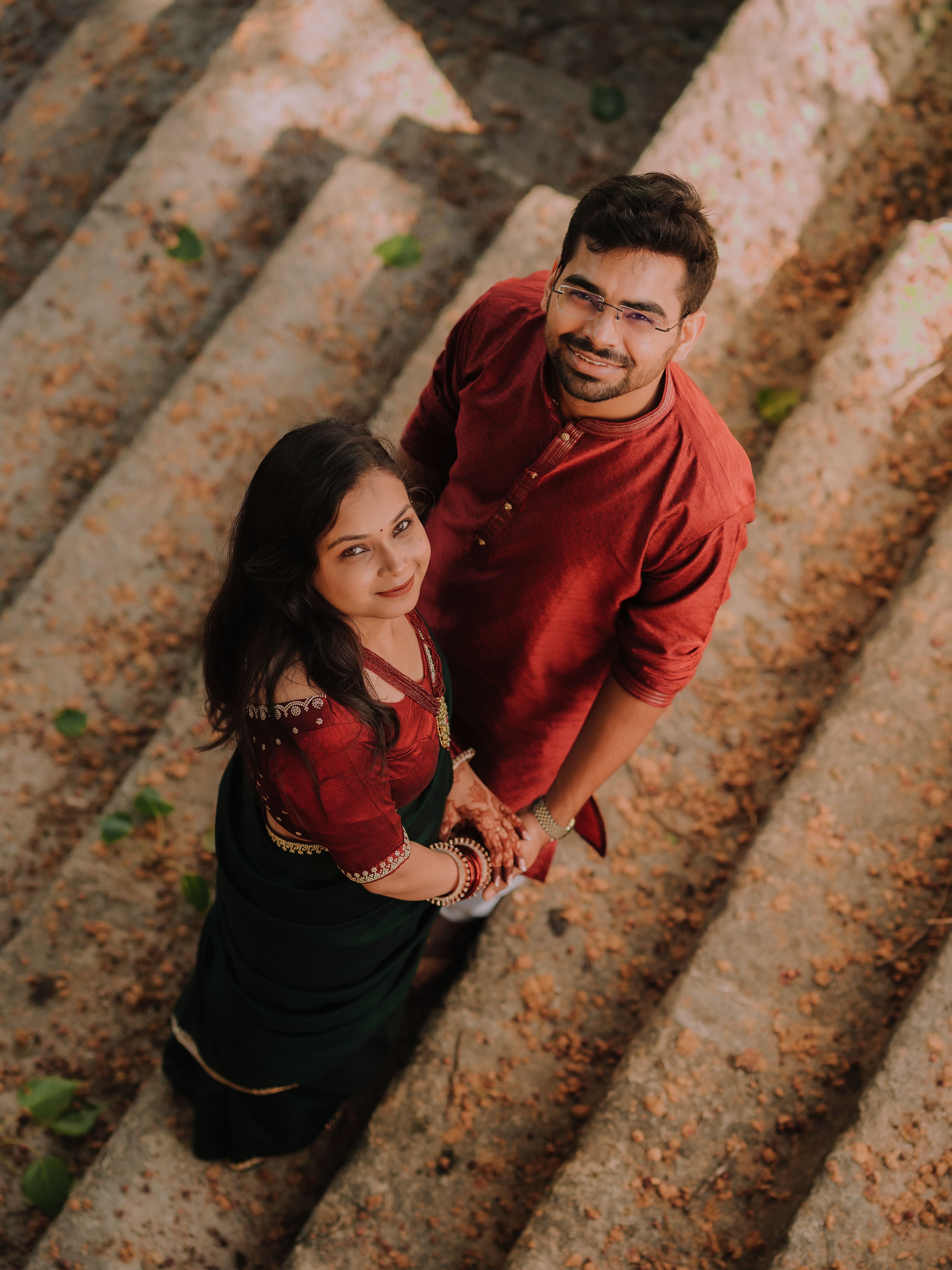 Pre-wedding moment