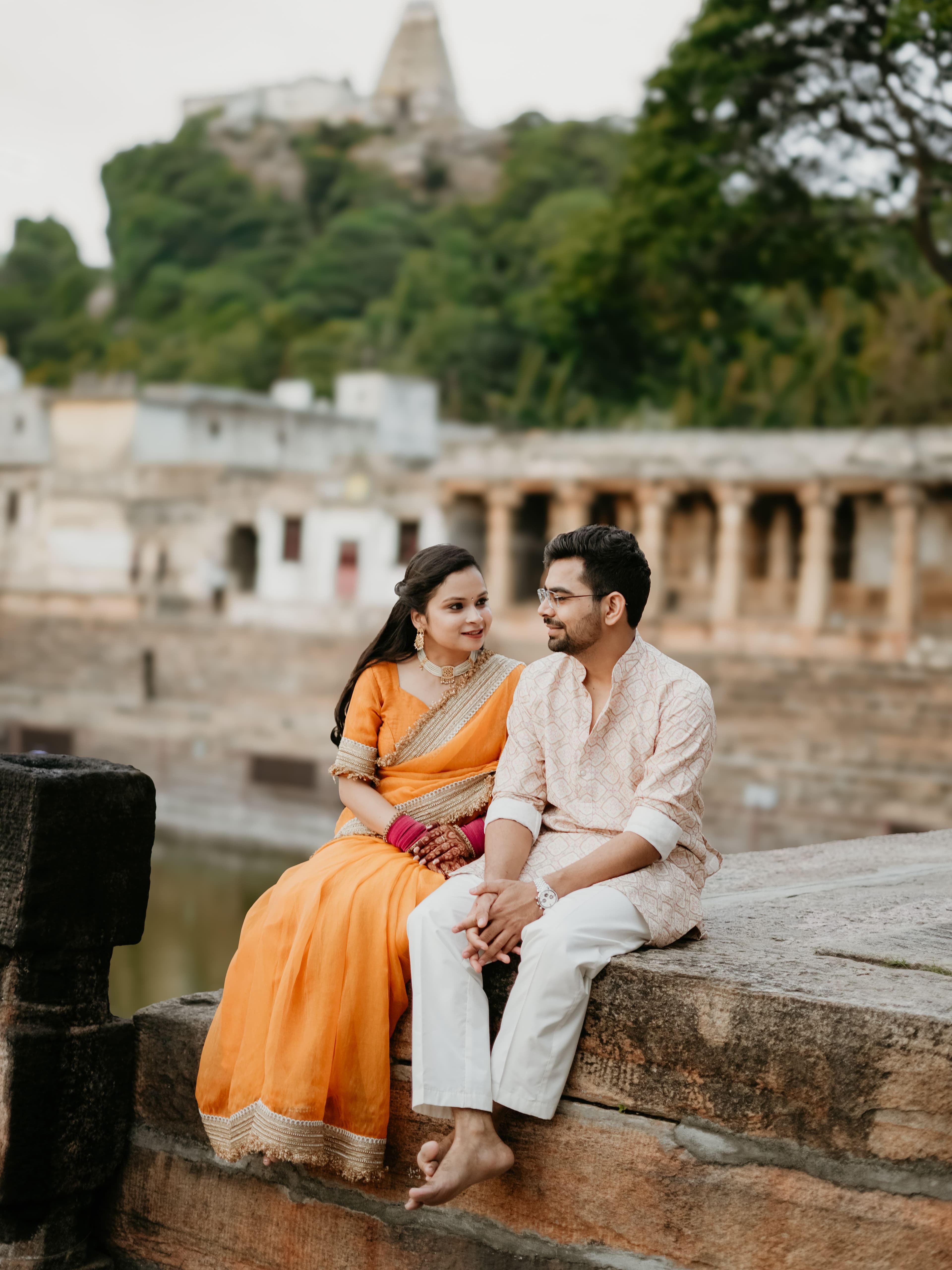 Pre-wedding portrait